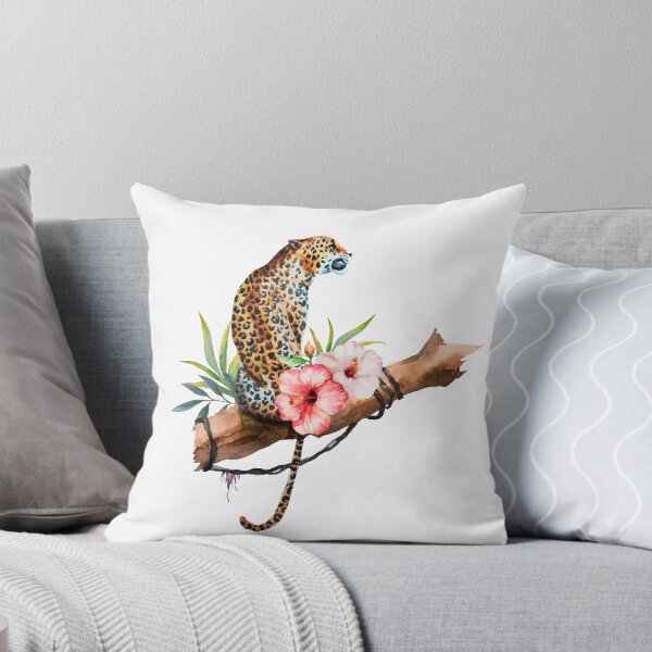 Item preview, Leopard Watercolor painting designed and sold by Iwoko.