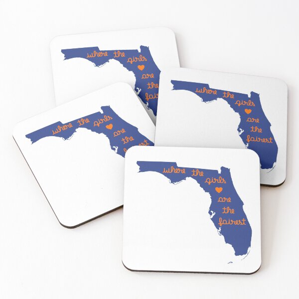 Item preview, Where The Girls Are The Fairest Gator State of Florida designed and sold by VagabondTees.
