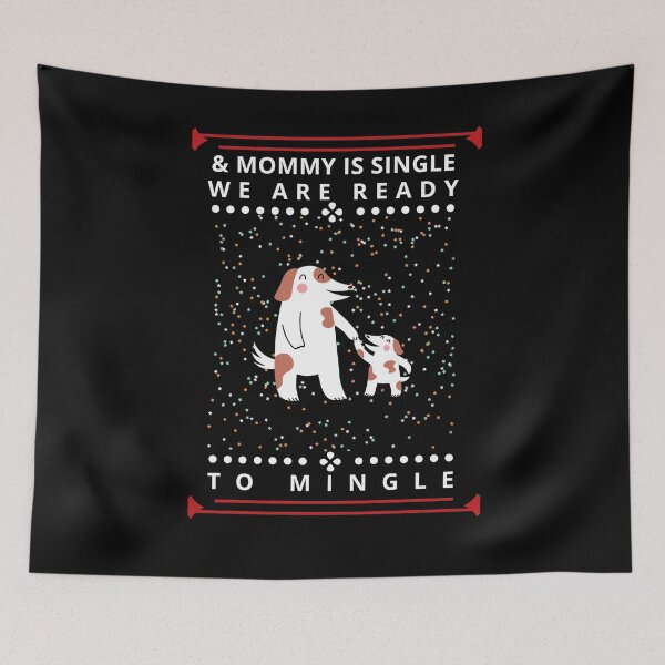 Item preview, Mommy Is Single & We Are Ready To Mingle T-shirt designed and sold by BECOOOL.