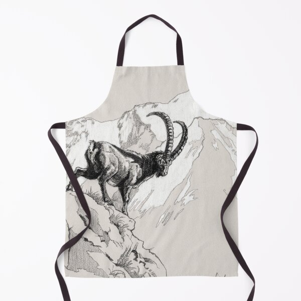 Item preview, Alpine Ibex on rock designed and sold by SakalDesign.