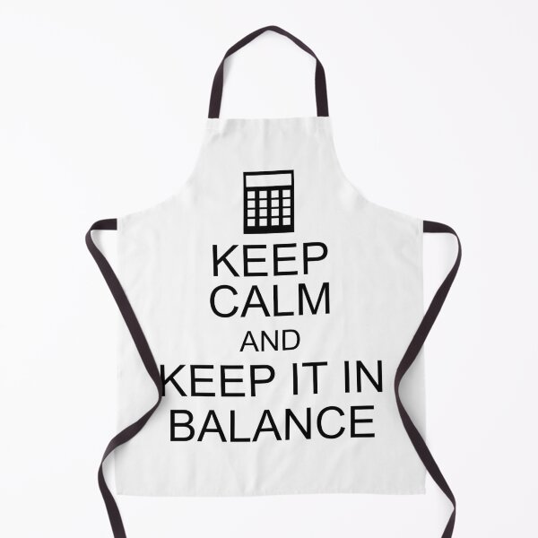 Item preview, Keep Calm and Keep It in Balance Funny Accounting Pun designed and sold by johnmgr21.
