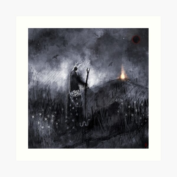 Tréowaþ - Trusting In The Path Before Us Art Print