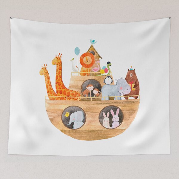 Item preview, Watercolor animal arc designed and sold by Iwoko.