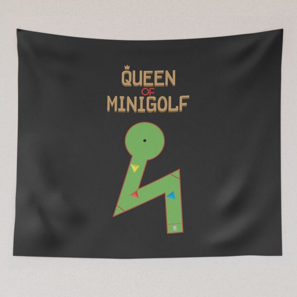 Item preview, Queen of mini golf designed and sold by Gezwompl.