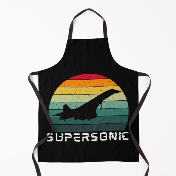 Item preview, Supersonic Jet Aircraft Sunset retro Colors Birthday Gift designed and sold by GBDesigner.
