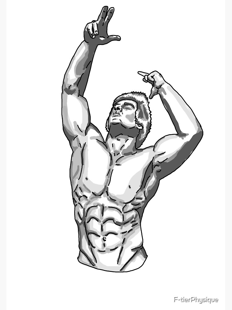 "Zyzz posing" Poster for Sale by FtierPhysique Redbubble