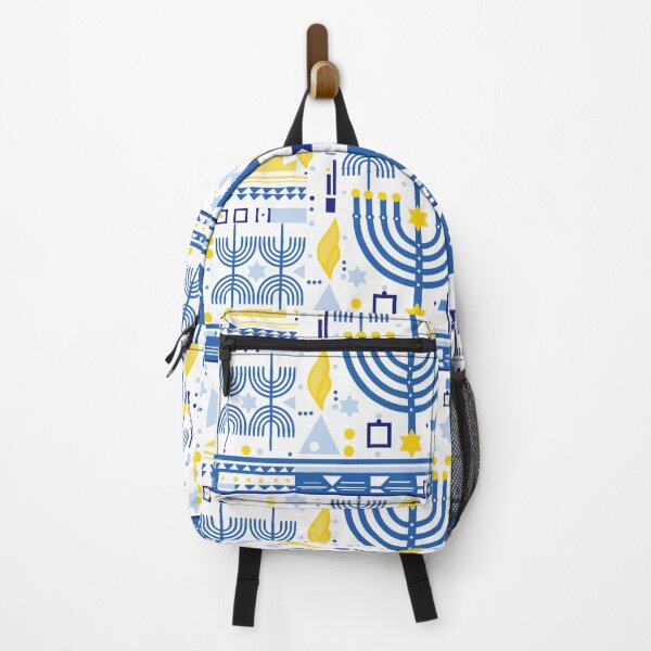 Artikelvorschau, Moderne Chanukka-Kunst - Chanukka-Geschenk - modernes jüdisches Design - Chanukka-Geschenke - Lichterfest-Muster - Frohes Chanukka entworfen und verkauft von smooshfaceutd.