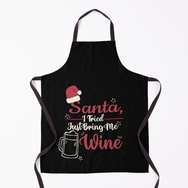 Item preview, Santa, I Tried, Just Bring Me Wine Funny Christmas Drinking designed and sold by 0umStore.