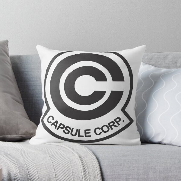 body capsule Throw Pillow