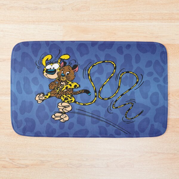 Item preview, Marsupilami with Edwardo the leopard / Dark blue design designed and sold by Hubashop.