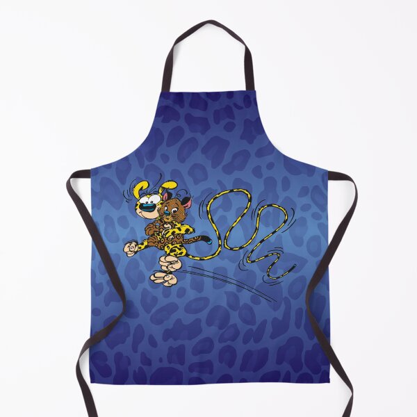 Item preview, Marsupilami with Edwardo the leopard / Dark blue design designed and sold by Hubashop.