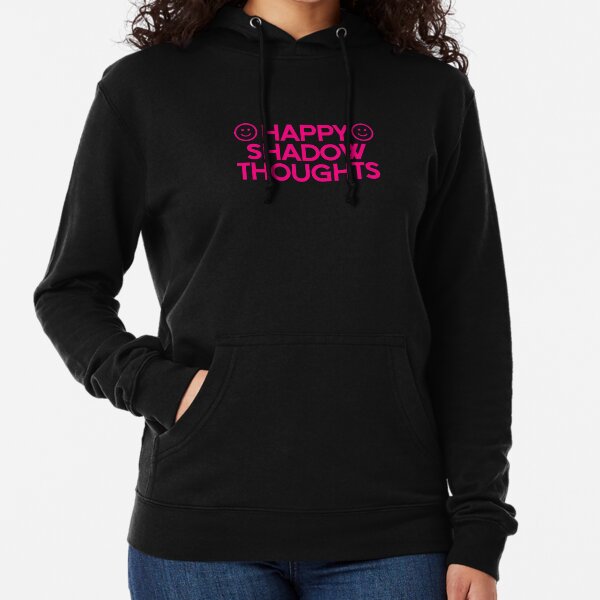 Happy Shadow Thoughts Lightweight Hoodie