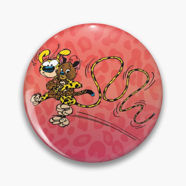 Item preview, Marsupilami with Edwardo the leopard / Pink design designed and sold by Hubashop.