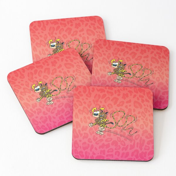 Item preview, Marsupilami with Edwardo the leopard / Pink design designed and sold by Hubashop.