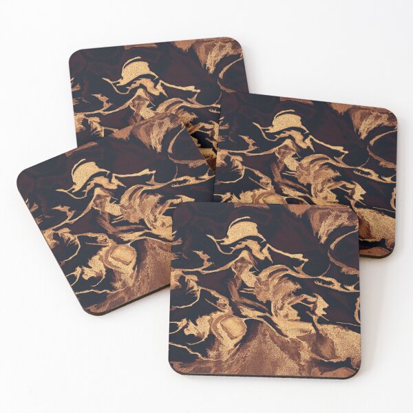 Item preview, Elegant copper waves 2 designed and sold by SulkaCreative.