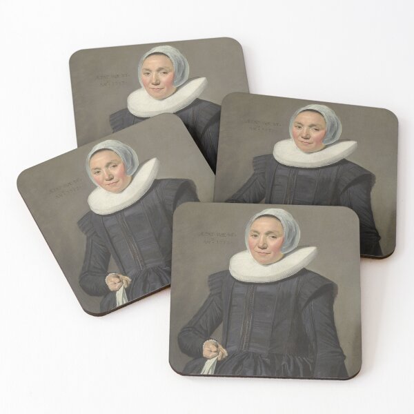 Item preview, Royal lady in ruff collar 1637 vintage portrait art  designed and sold by Vintage Designs +.