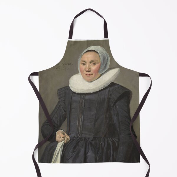 Item preview, Royal lady in ruff collar 1637 vintage portrait art designed and sold by Vintage Designs +.