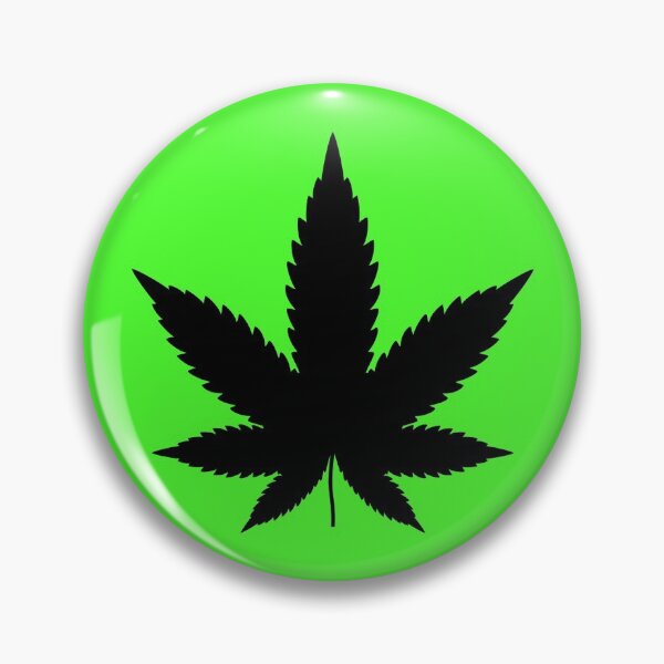 Vista previa del artículo con la obra «Black Cannabis», diseñado y vendido por SiddharthaMoon.
