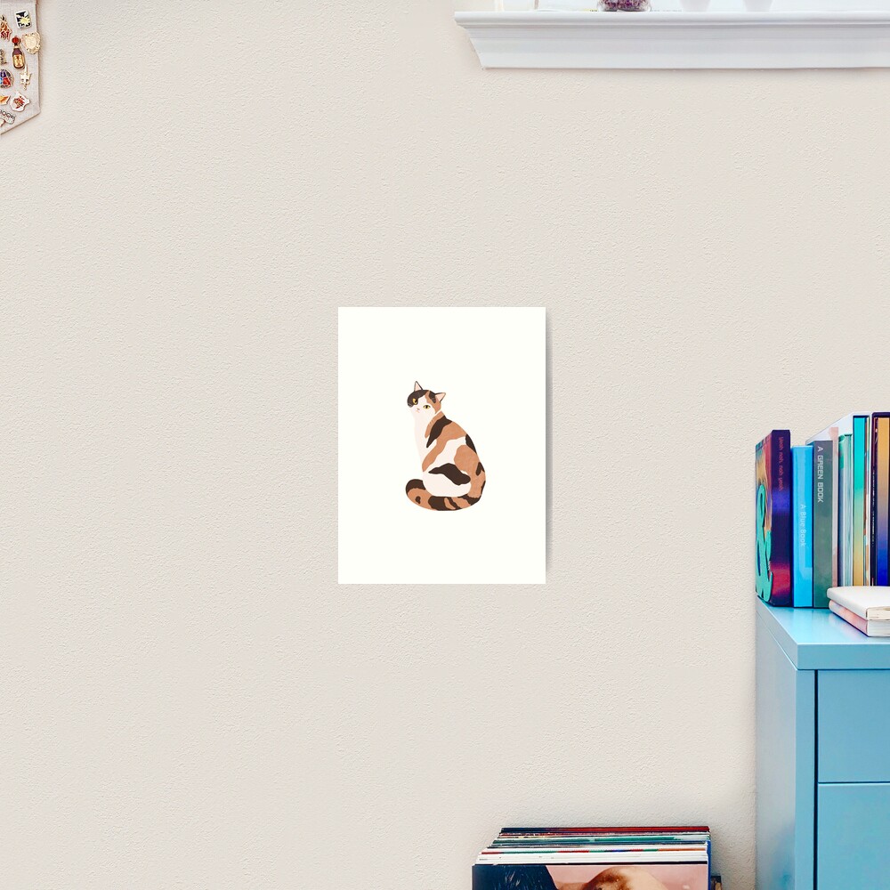 Spotted Cat Art Print