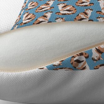 Alternate view of Spotted Cat Throw Pillow