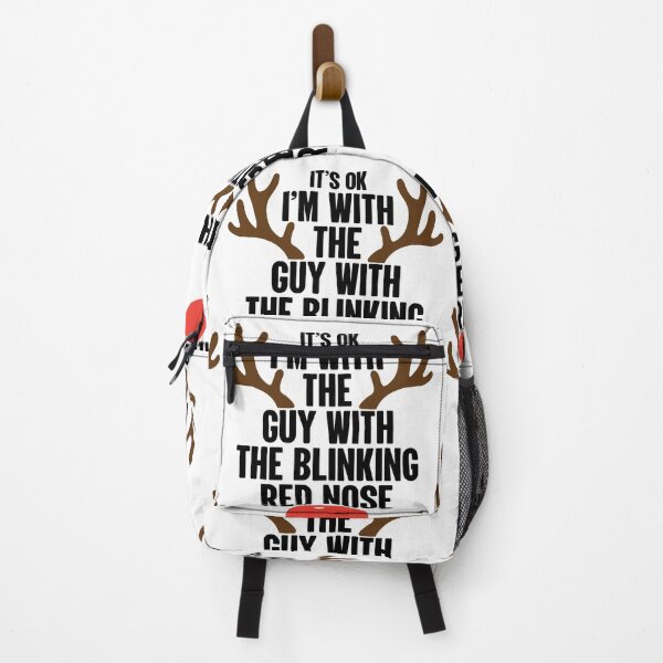 Item preview, It's Ok | I'm With The Guy With The Blinking Red Nose designed and sold by GravitiTees.
