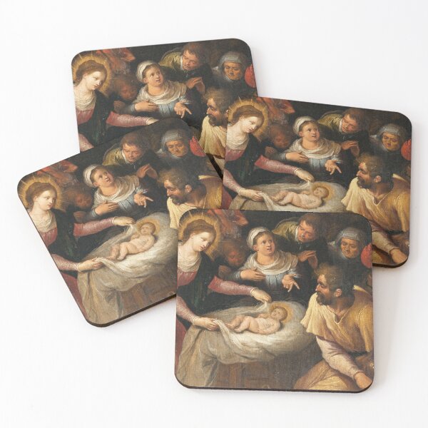Item preview, Baby Jesus and the wise men vintage Nativity art designed and sold by Vintage Designs +.