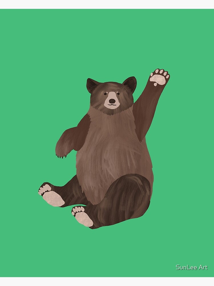 Hello Bear by sunleeart