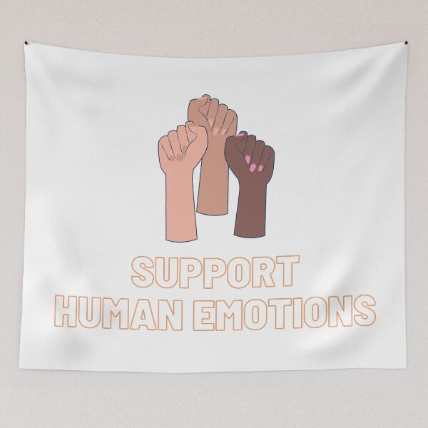 Item preview, Support Human Emotions designed and sold by dimitar-pnankov.