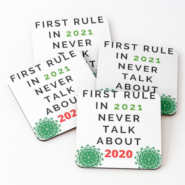 Item preview, First Rule of 2021 Never Talk About 2020 Christmas Gift Idea xmas designed and sold by loscustom1949.