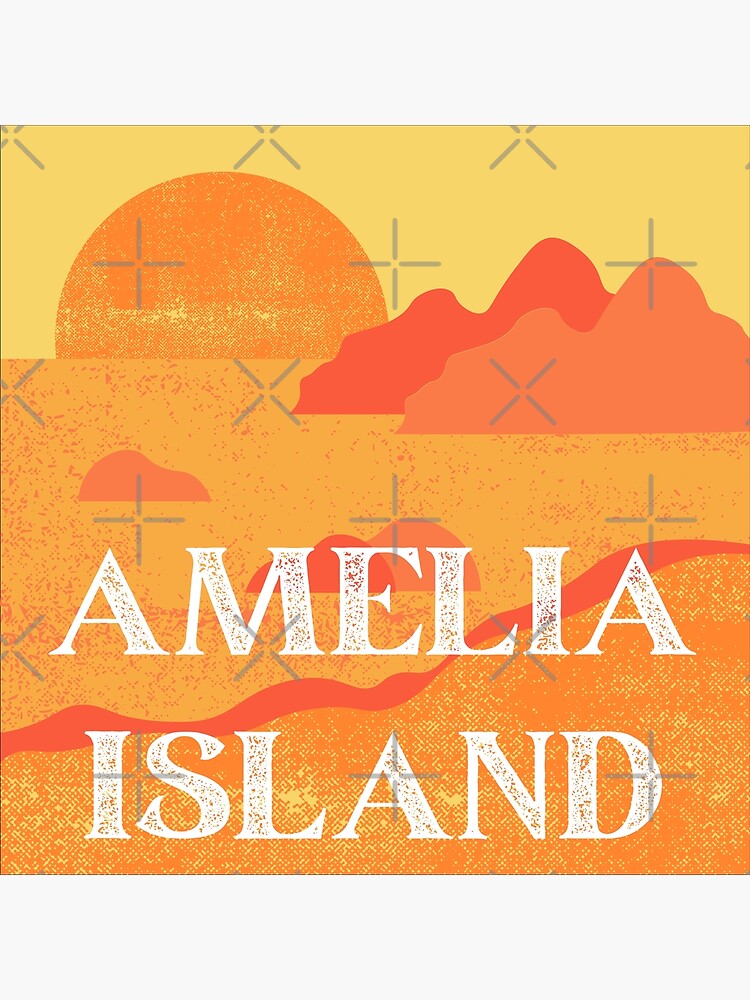 "Amelia Island, Florida" Poster by InvestingRoad Redbubble