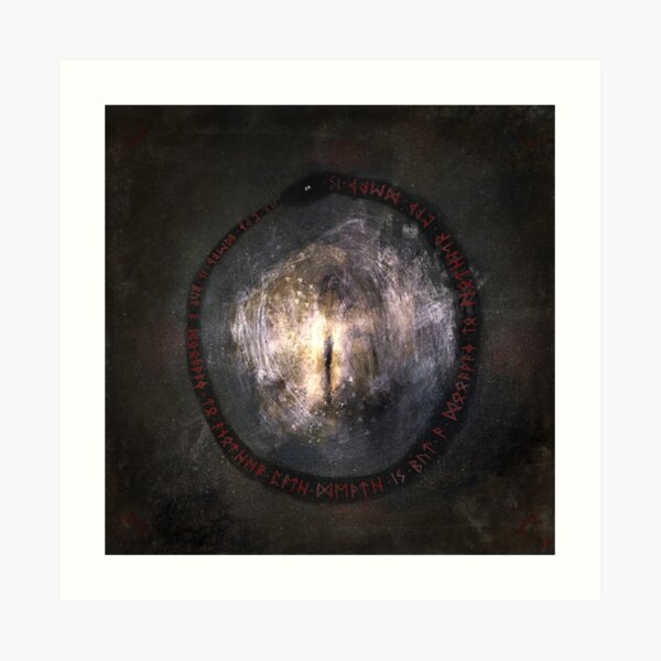 Férnes - (Transition) Death is but a doorway to another path Art Print