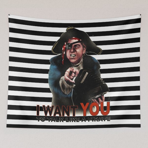 Item preview, A Pirate motivating you to talk like a pirate. designed and sold by MisoraA.