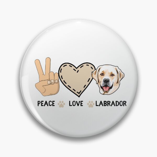 Item preview, Copy of Labrador Retriever Peace Love designed and sold by AutumnVibeShop.