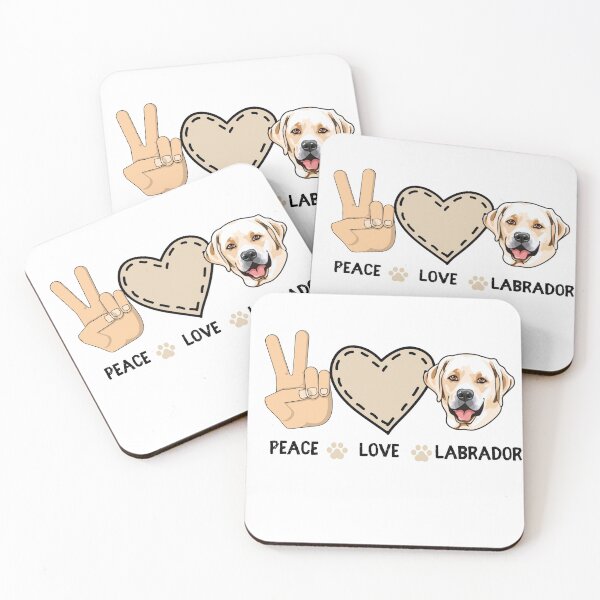Item preview, Copy of Labrador Retriever Peace Love designed and sold by AutumnVibeShop.