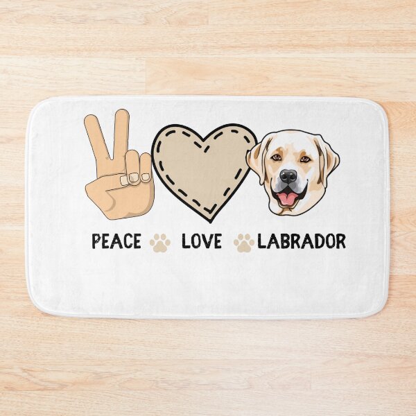 Item preview, Copy of Labrador Retriever Peace Love designed and sold by AutumnVibeShop.