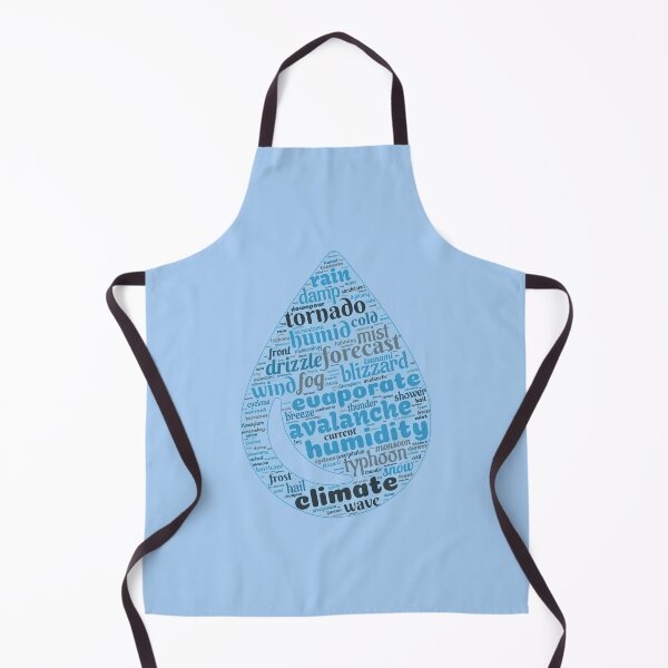 Item preview, Meteorology Word Art (Water Shape) designed and sold by Obitez.