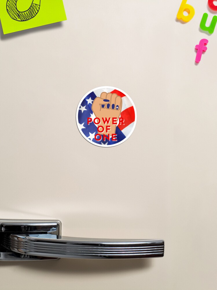Thumbnail 1 of 3, Magnet, The Power of One designed and sold by jackmanlana.