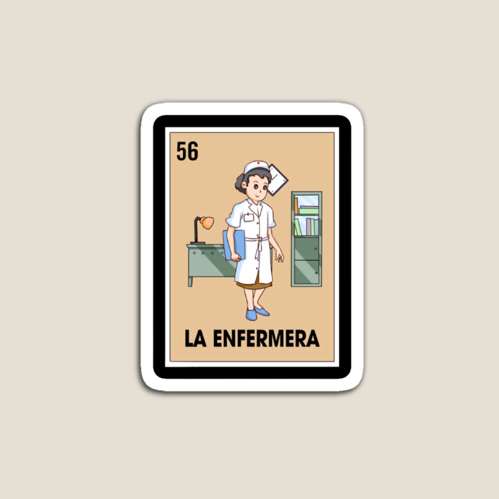 La Enfermera Sticker for Sale by sofik