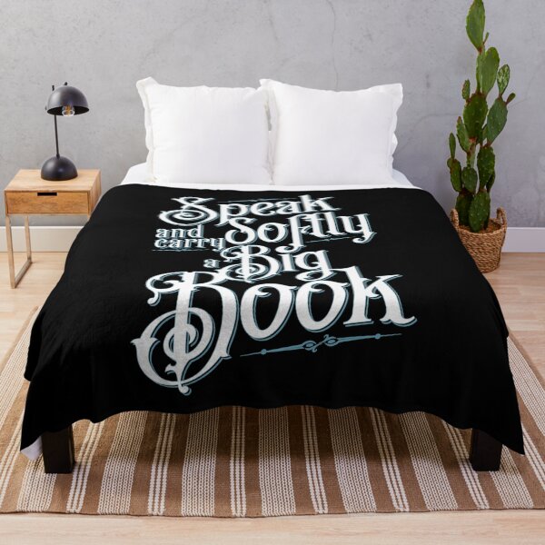 Item preview, Librarian Speak Softly And Carry A Big Book Quote designed and sold by GrandeDuc.