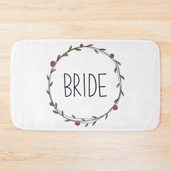Item preview, Bride with autumn leaves for fall wedding designed and sold by JokeGysen.