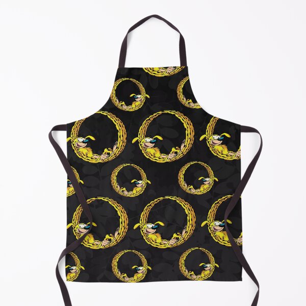 Item preview, Marsupilami chilling in round tail / Black design designed and sold by Hubashop.