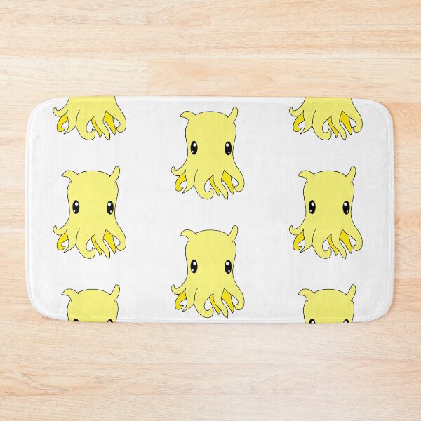 Item preview, Yellow flapjack octopus designed and sold by Cthulhu loves crafts.