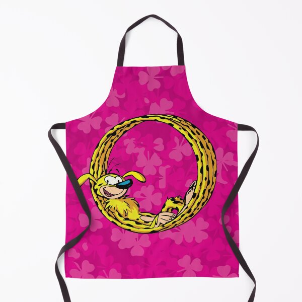 Item preview, Marsupilami chilling in round tail / Pink design designed and sold by Hubashop.