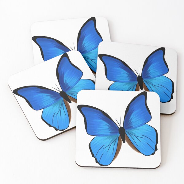 Item preview, Blue Butterfly Illustration designed and sold by ChriseryMerch.
