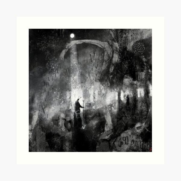 Mōnan Weg - The Moon Path Art Print