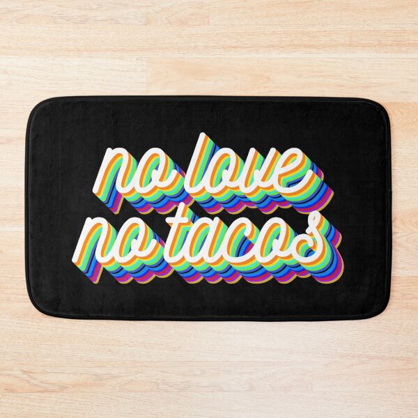 Item preview, No Love No Tacos Retro Design designed and sold by Designhub1000.