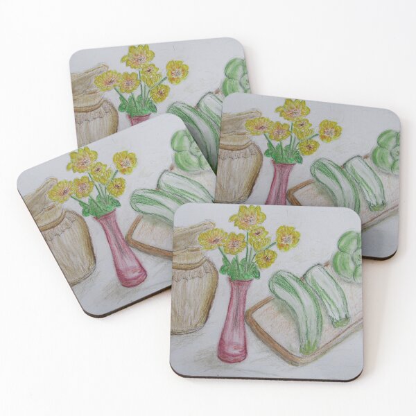 Item preview, Still life with yellow flowers designed and sold by Frances  Smith.