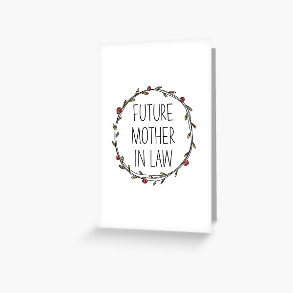 Item preview, Future mother in law with autumn leaves for fall wedding designed and sold by JokeGysen.