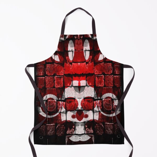 Item preview, Red Brick Pattern With Gothic Skull Design designed and sold by Mary Riley.