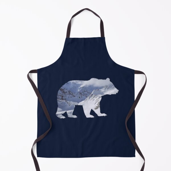 Item preview, Bear with mountain landscape summits designed and sold by FrenchsTuck.